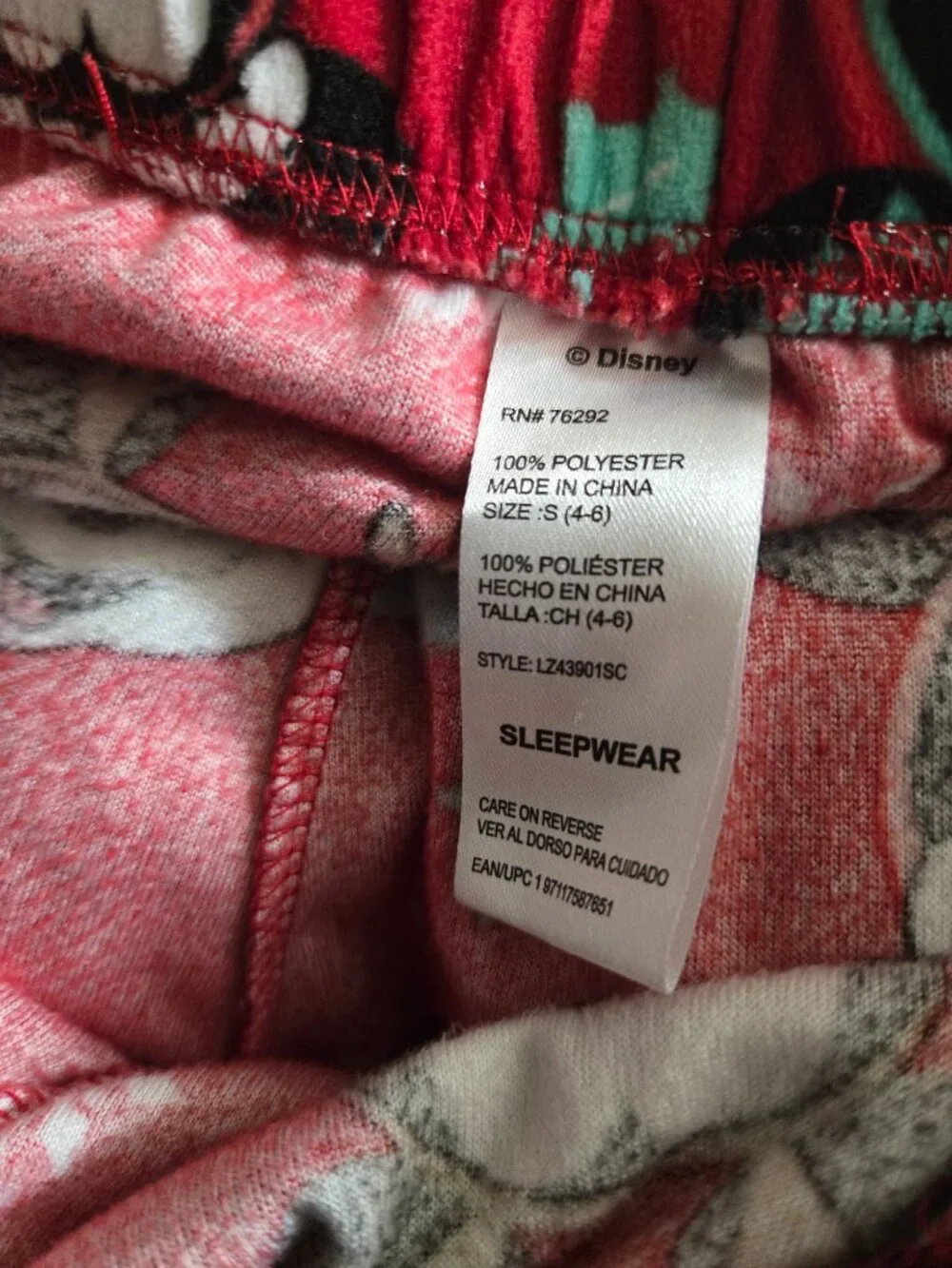 Mickey pj pant